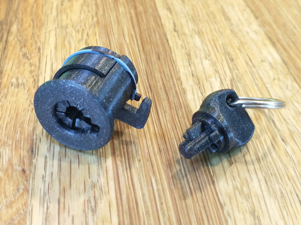 Barrel Chest with Re-Keyable Lock