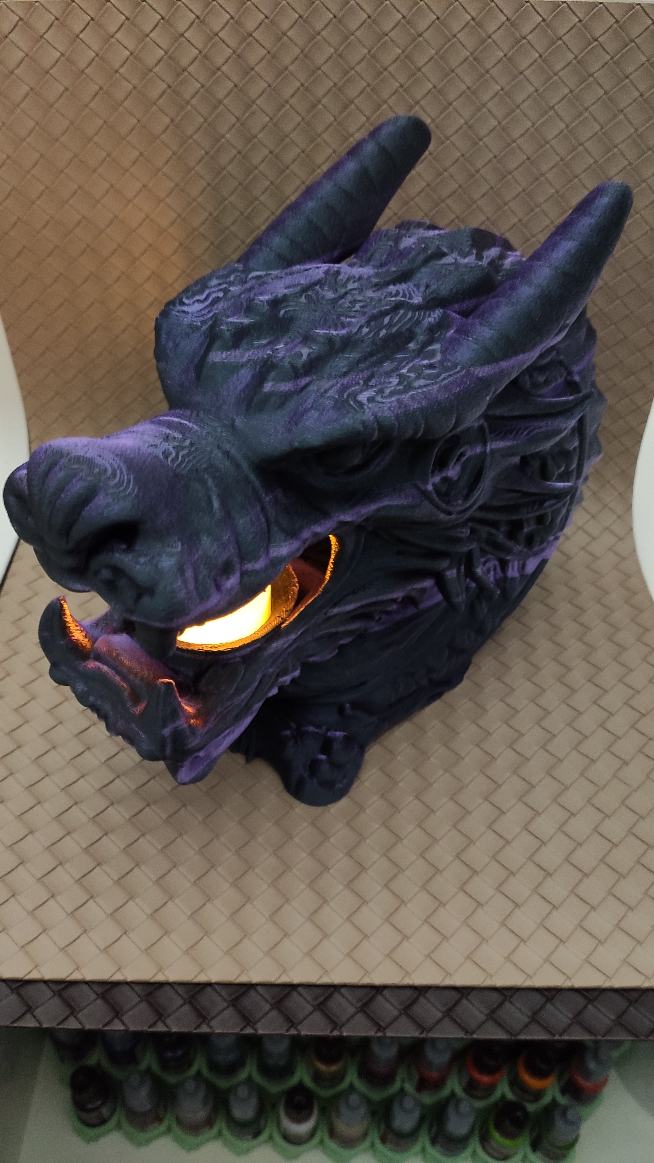 Dragon's Mouth - LED tealight Holder