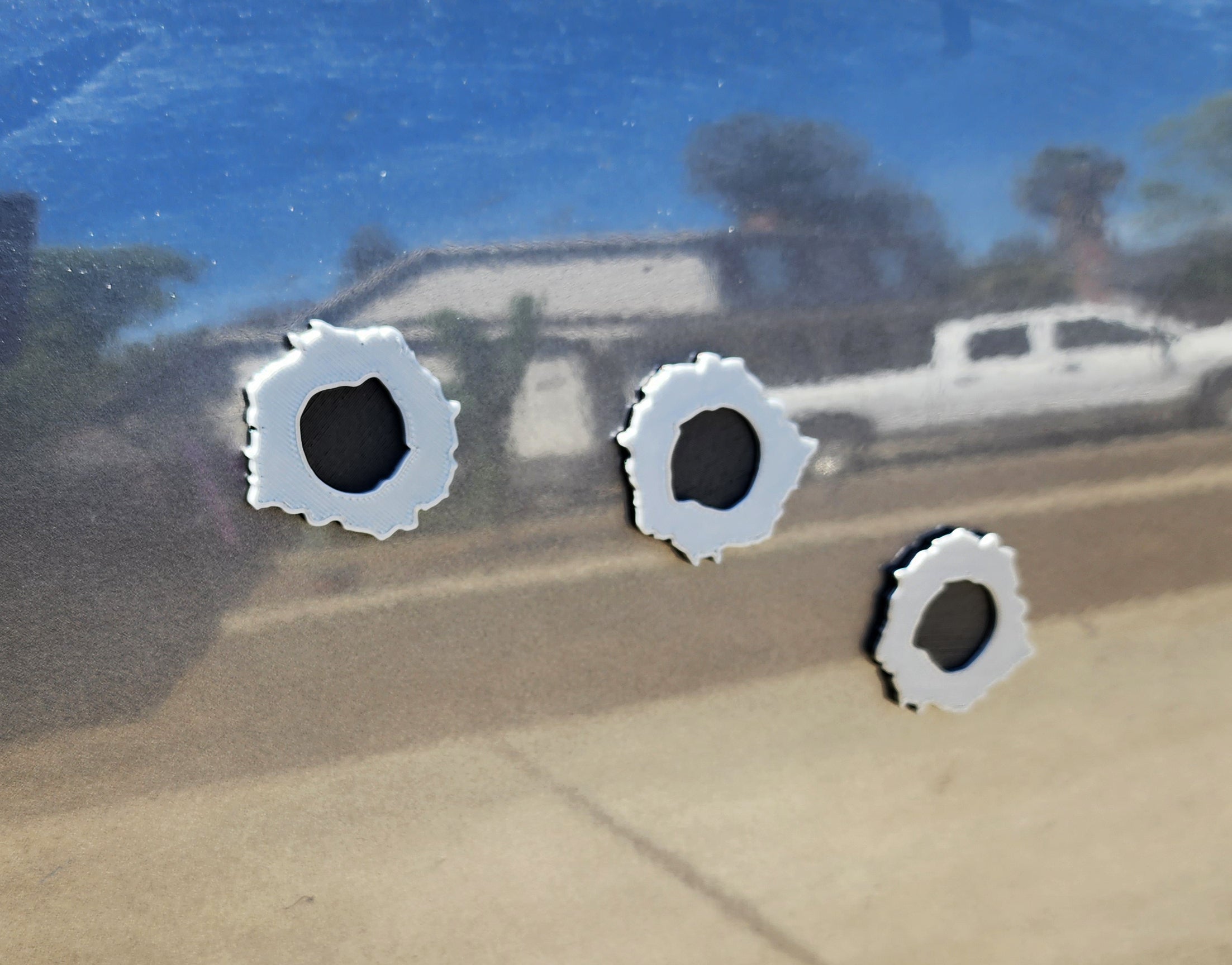 Magnetic Bullet Holes 2-Color