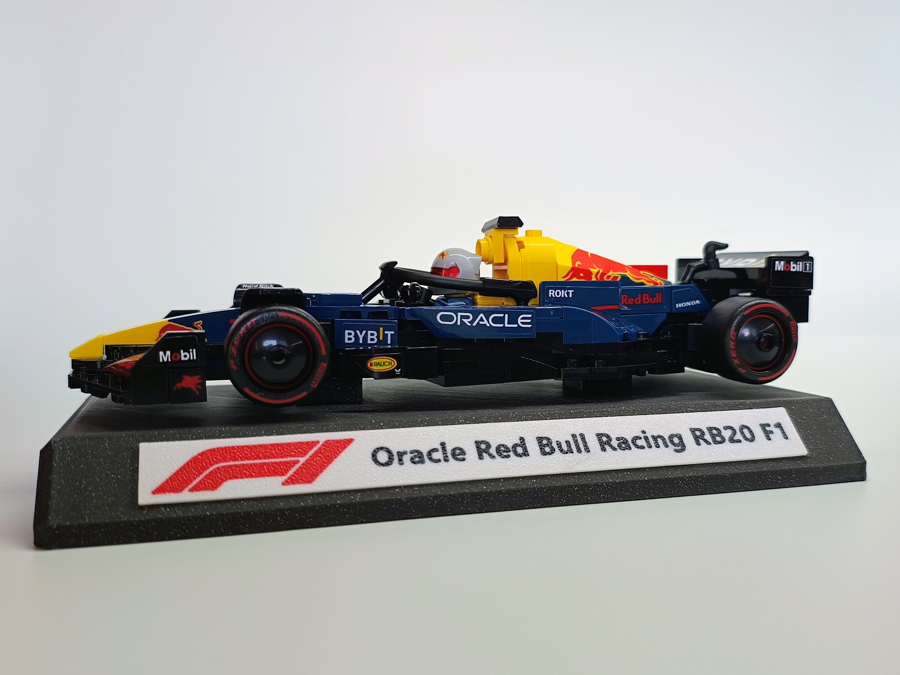 F1 Display Stand for LegoBricks Speed Champions