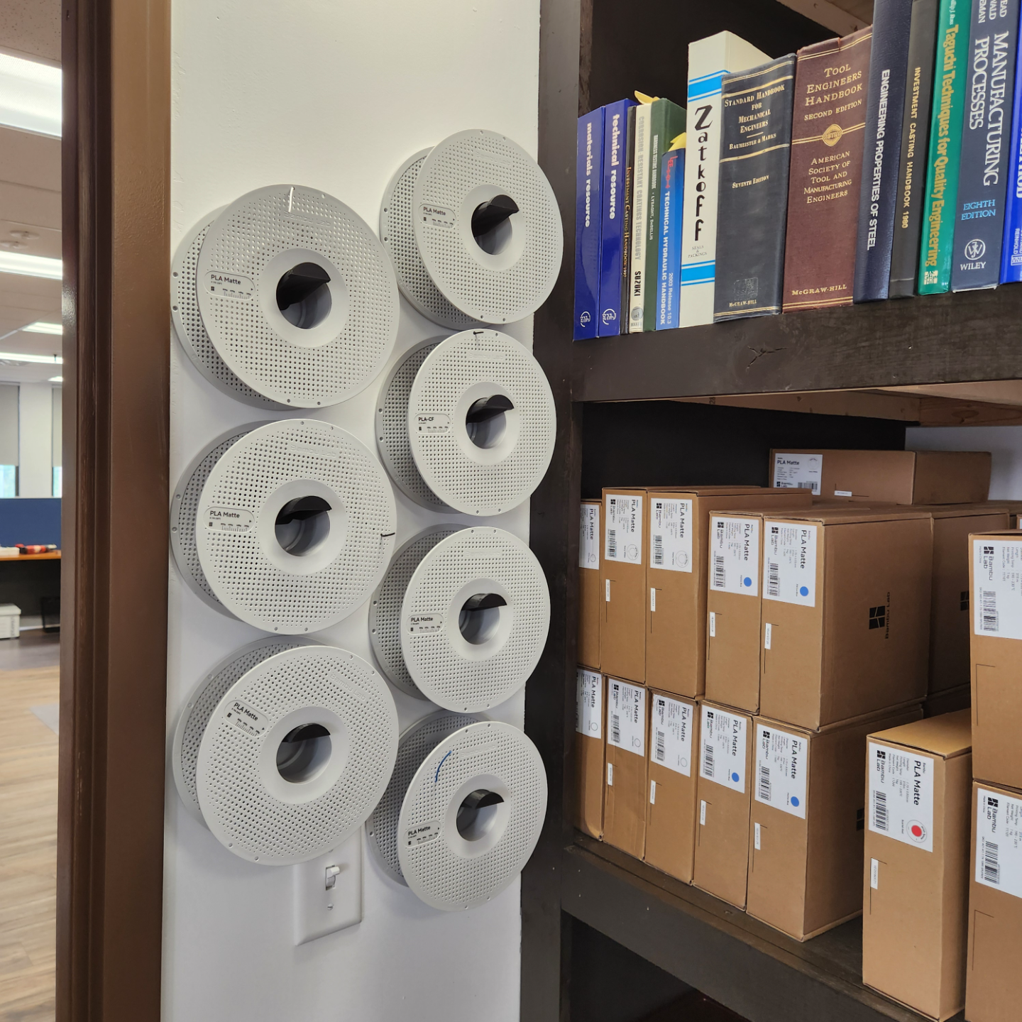 Spool Wall Mount