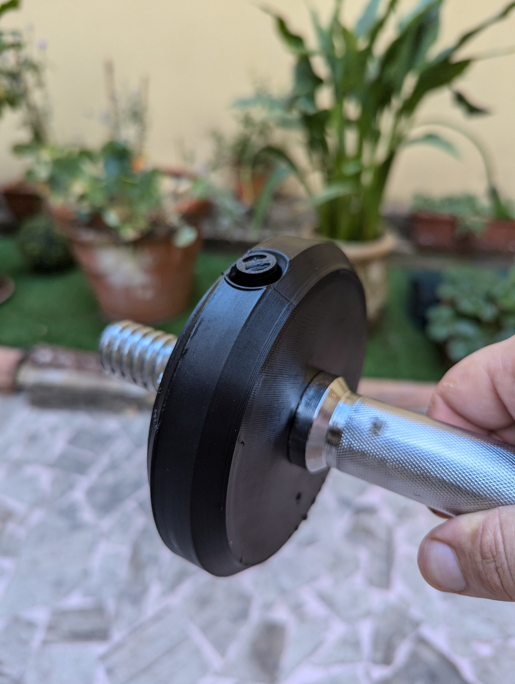 Adjustable Dumbbell Weight Set (water/sand fill)