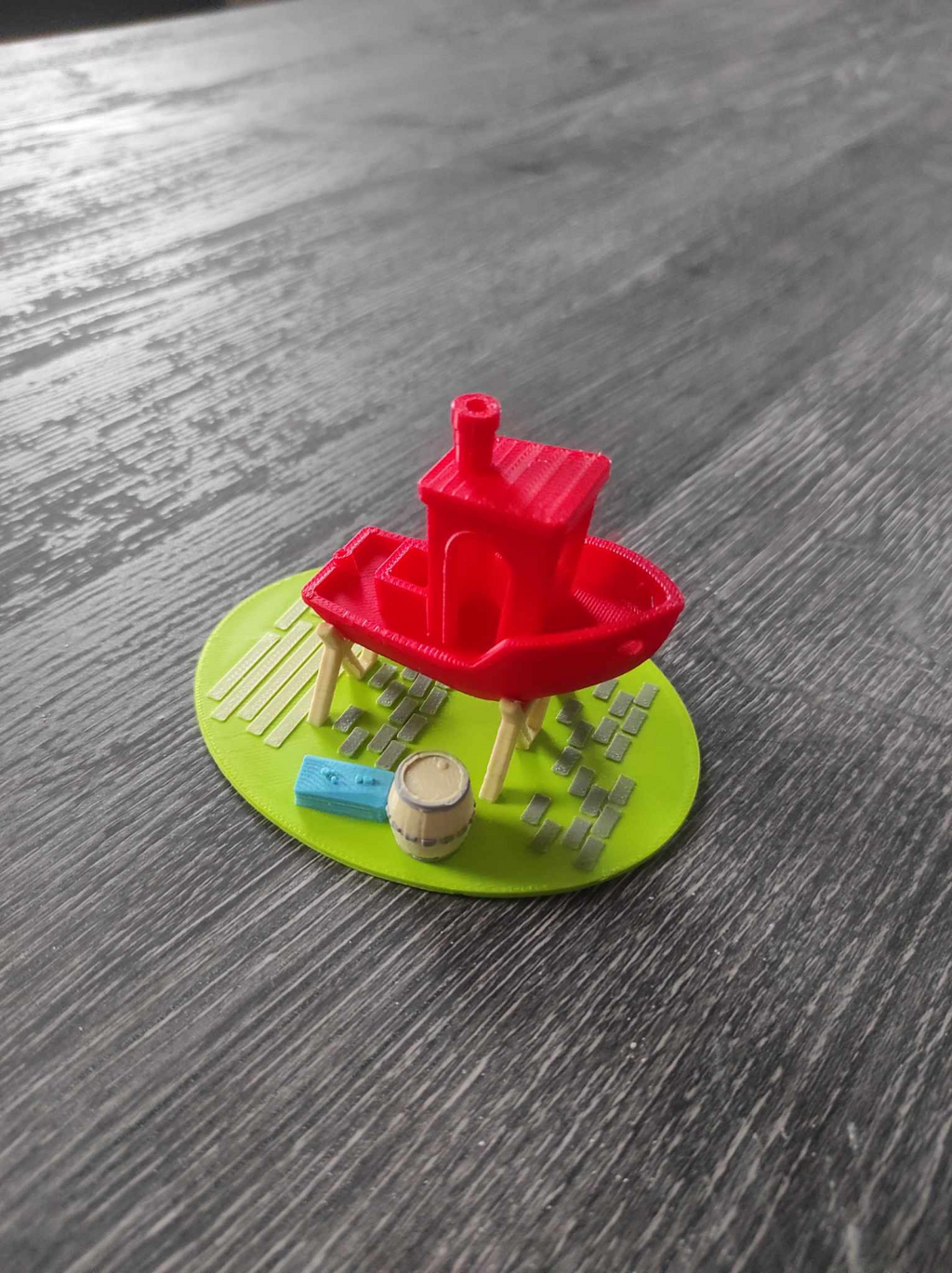 Dry Dock for Benchy + small diorama