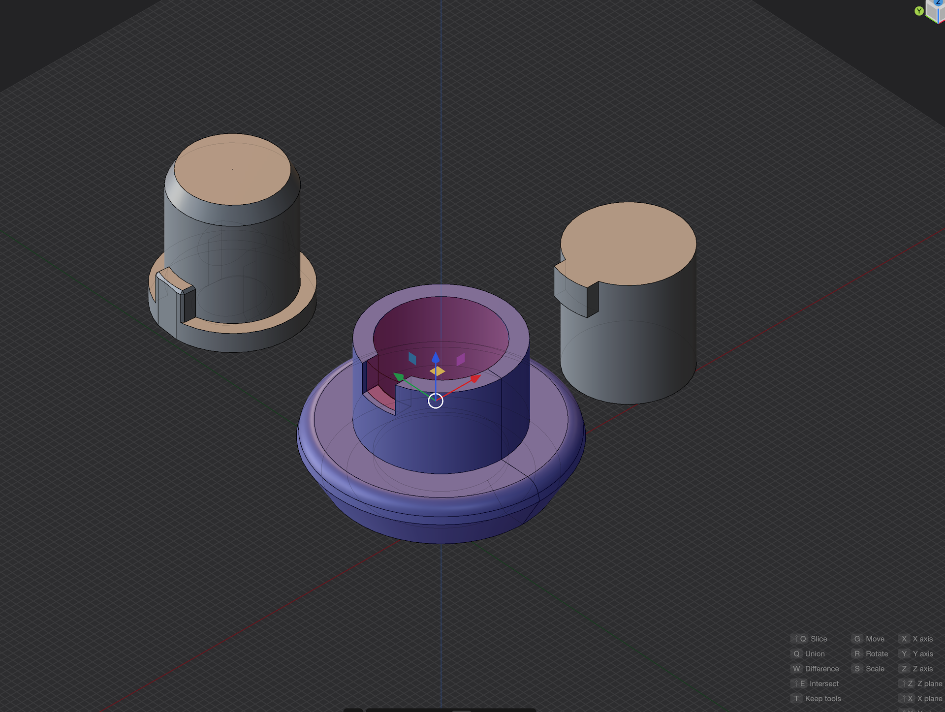 Rotary encoder knob, joystick cap and cover