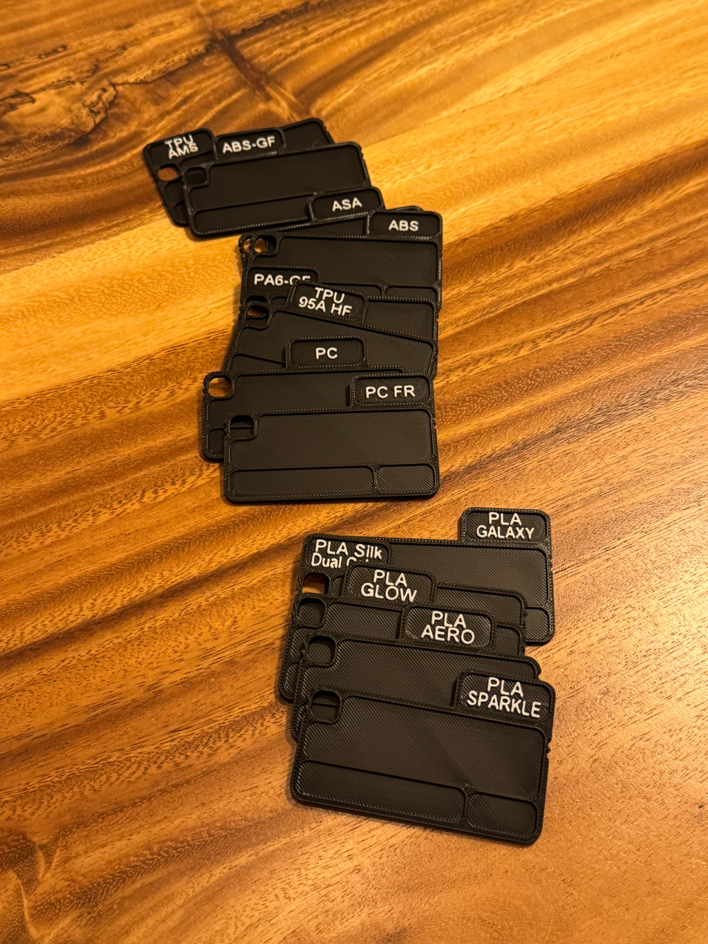 Filament Sample Divider for Favorite Sample Boxes