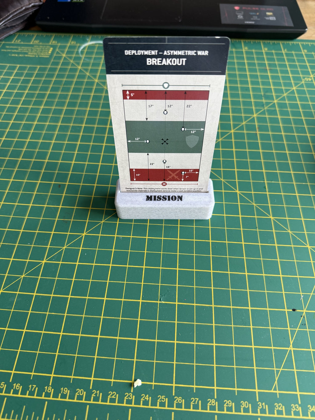 War Hammer Game Card Holder