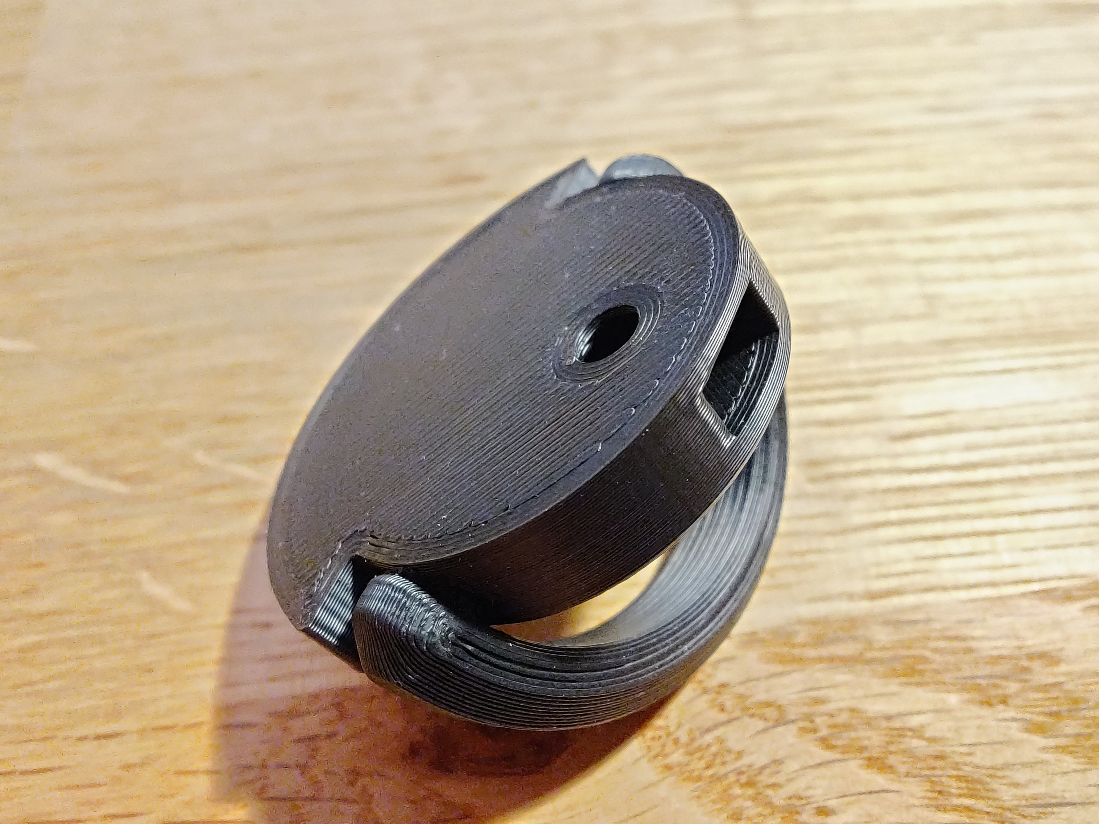Flatty. Make your knob flat.
