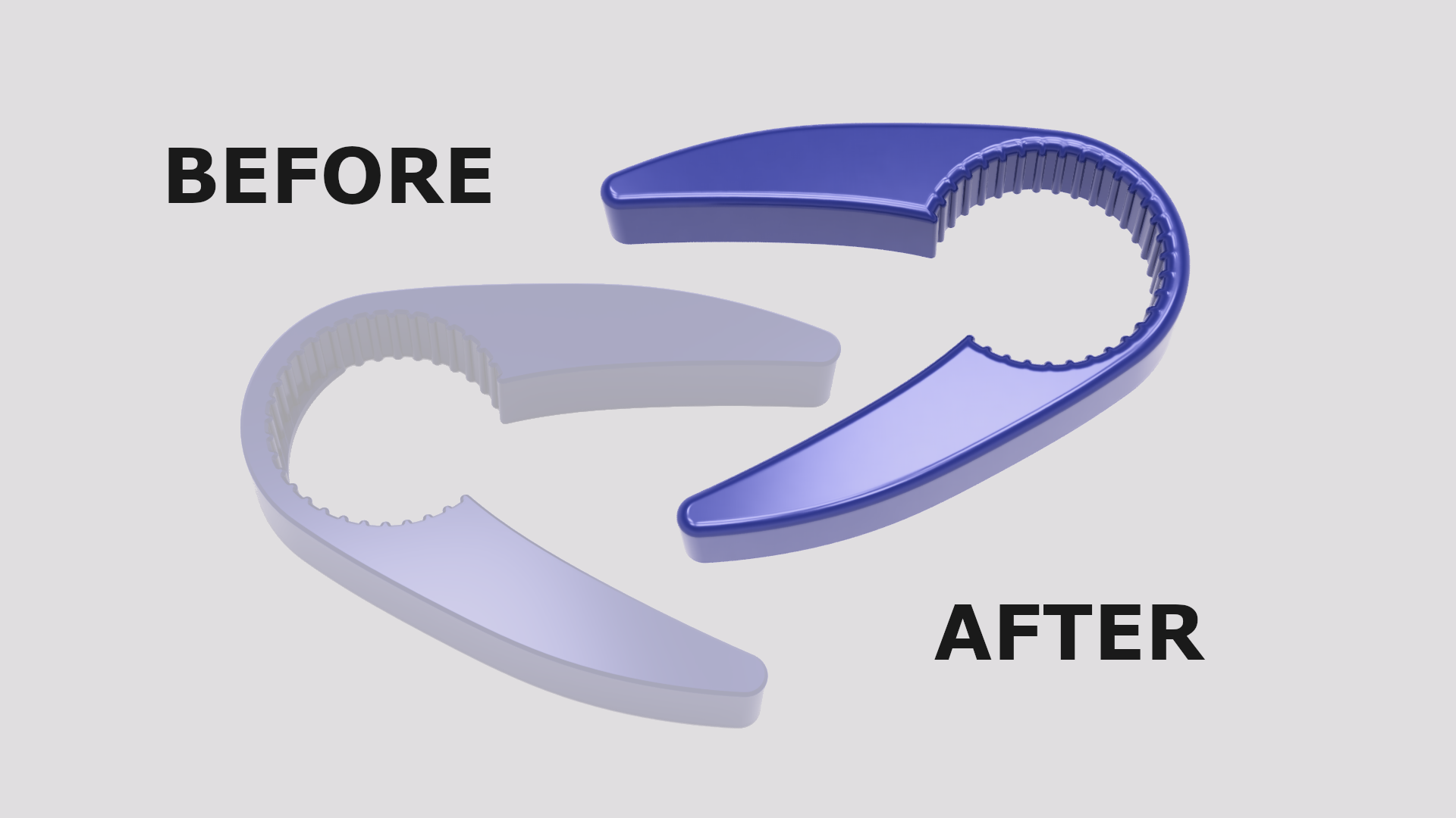 Plastic bottle opener