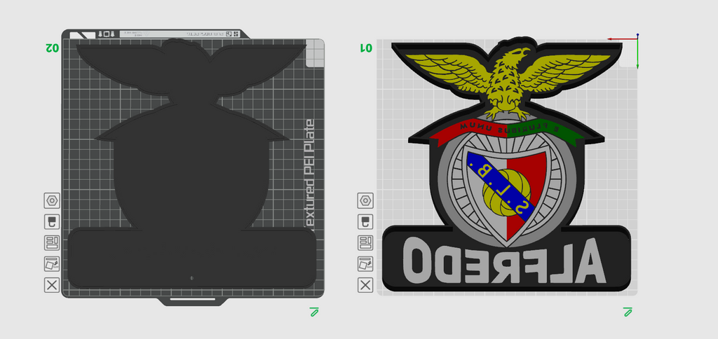 Lamp Benfica Name Alfredo