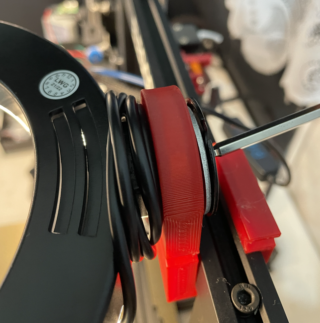 Ring light led Holder for 2020 frame (Ender 3 etc)