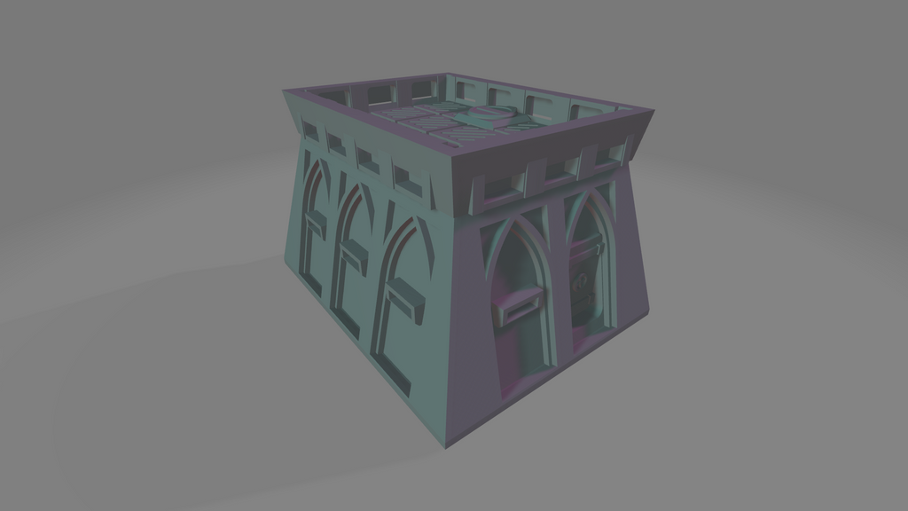 Gothic Bunker Terrain
