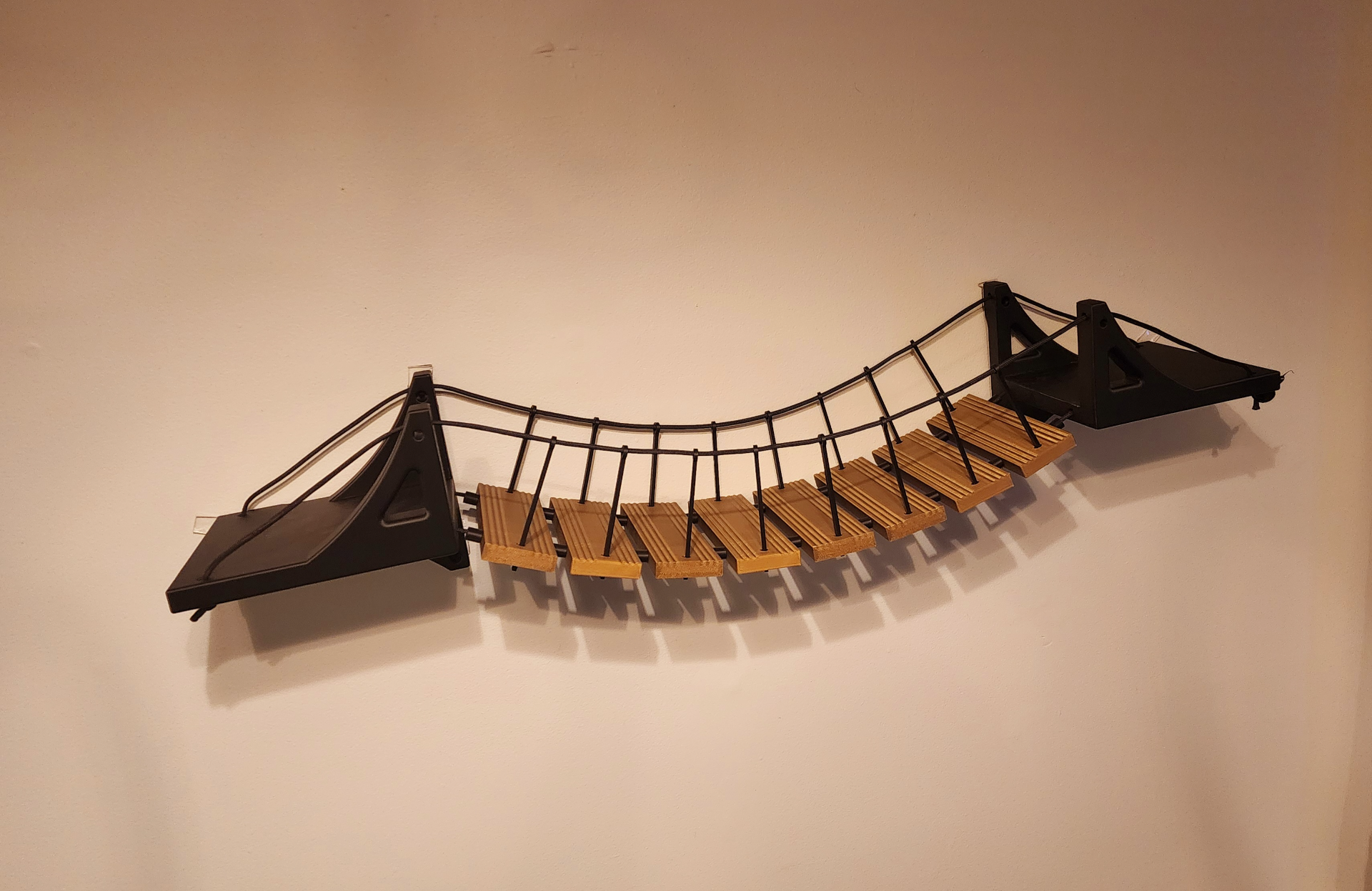 Heavy-Duty Cat Suspension Bridge (Wall Mounted)