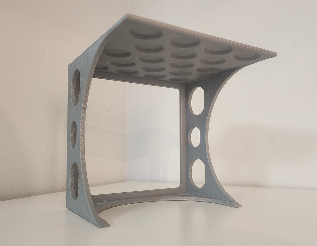 Cube Shelf - Small Footprint - No Supports