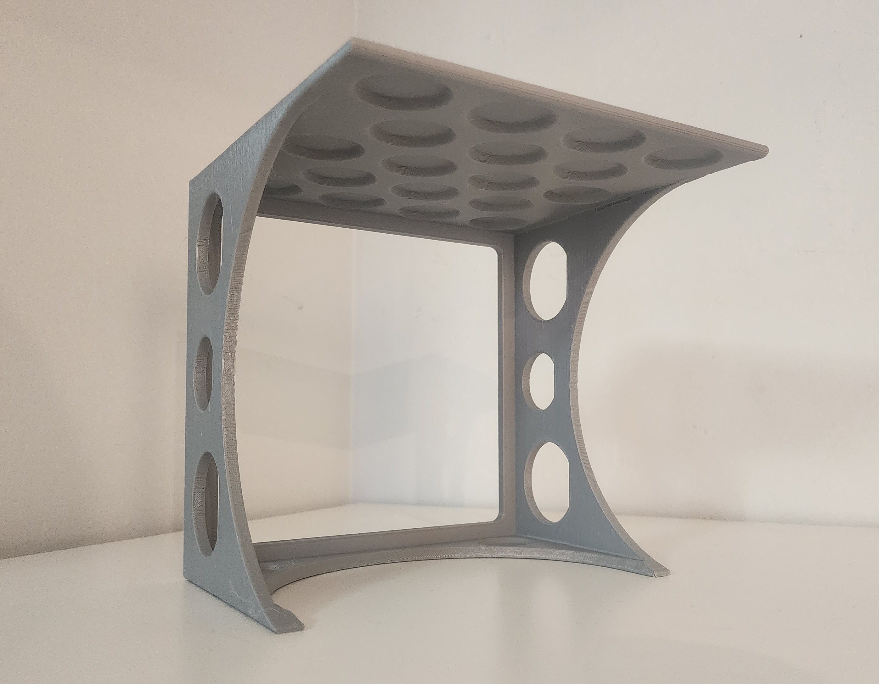 Cube Shelf - Small Footprint - No Supports