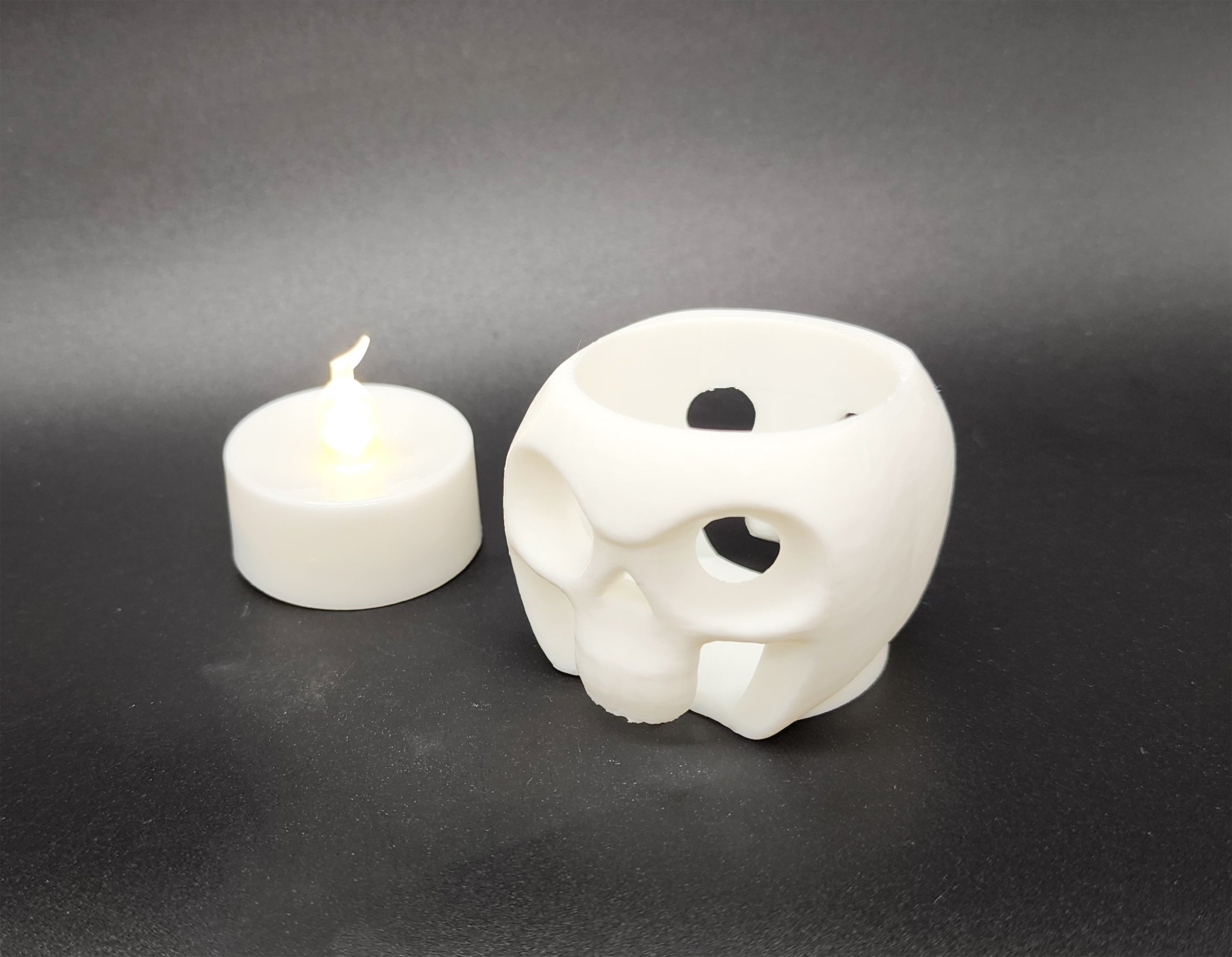 Skull Tea Light Holder