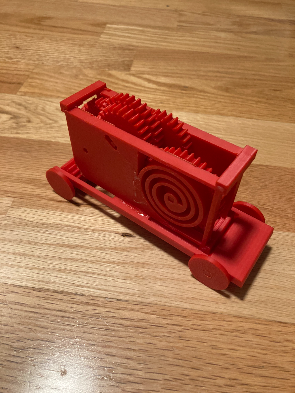 Pull Back Car Model - Working & Fully 3D Printed