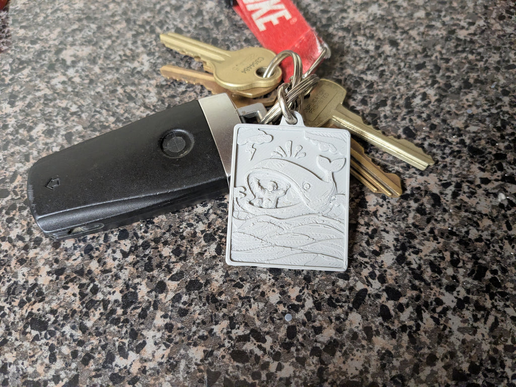 Jonah's Whale Biblical Keychain/Ornament