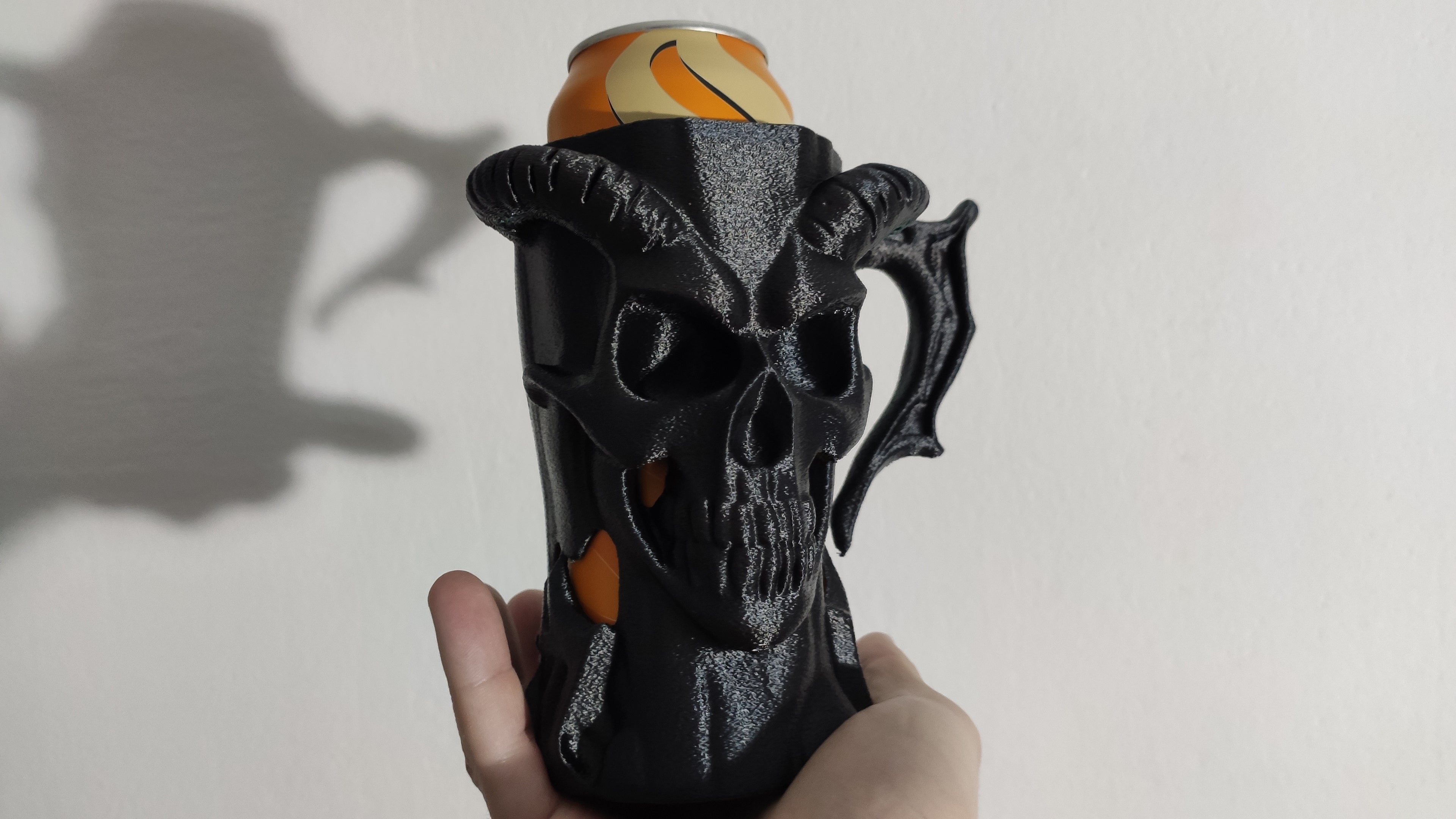 Longhorn Demon Skull Can Holder (0,5L cans)