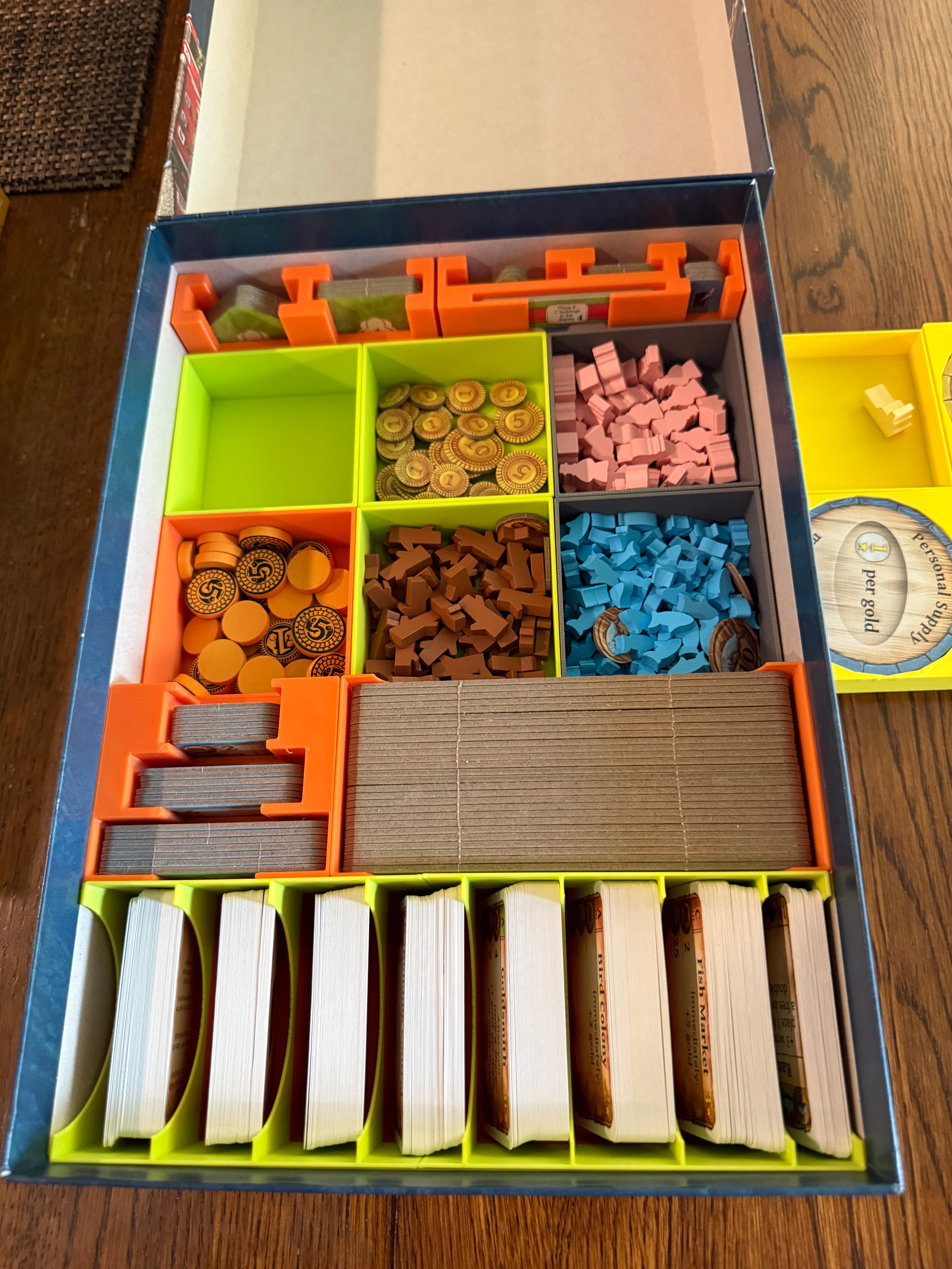 Nusfjord Big Box Board Game Insert