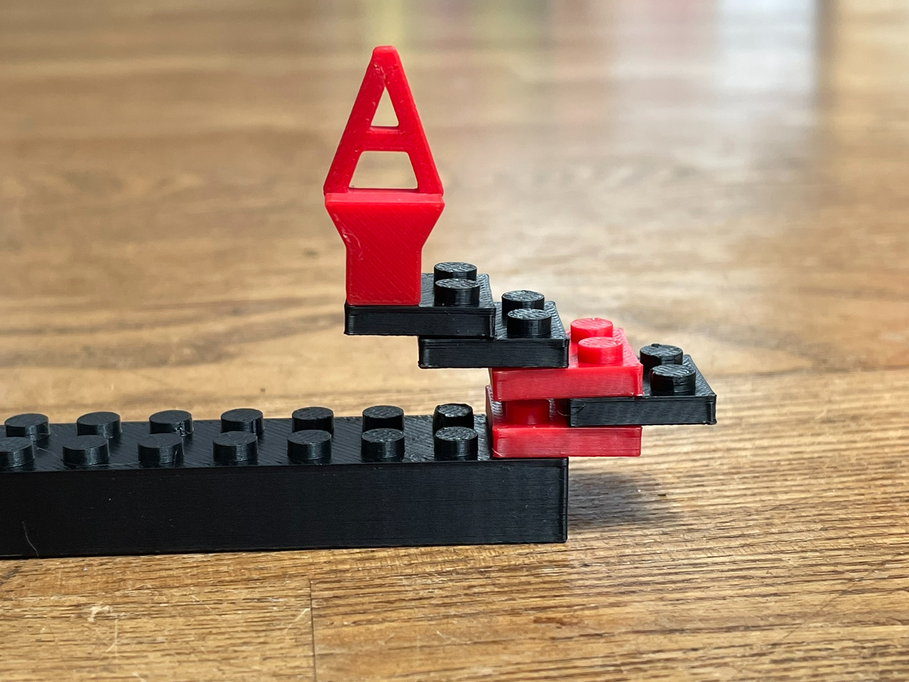 Alphabet letters for bricks