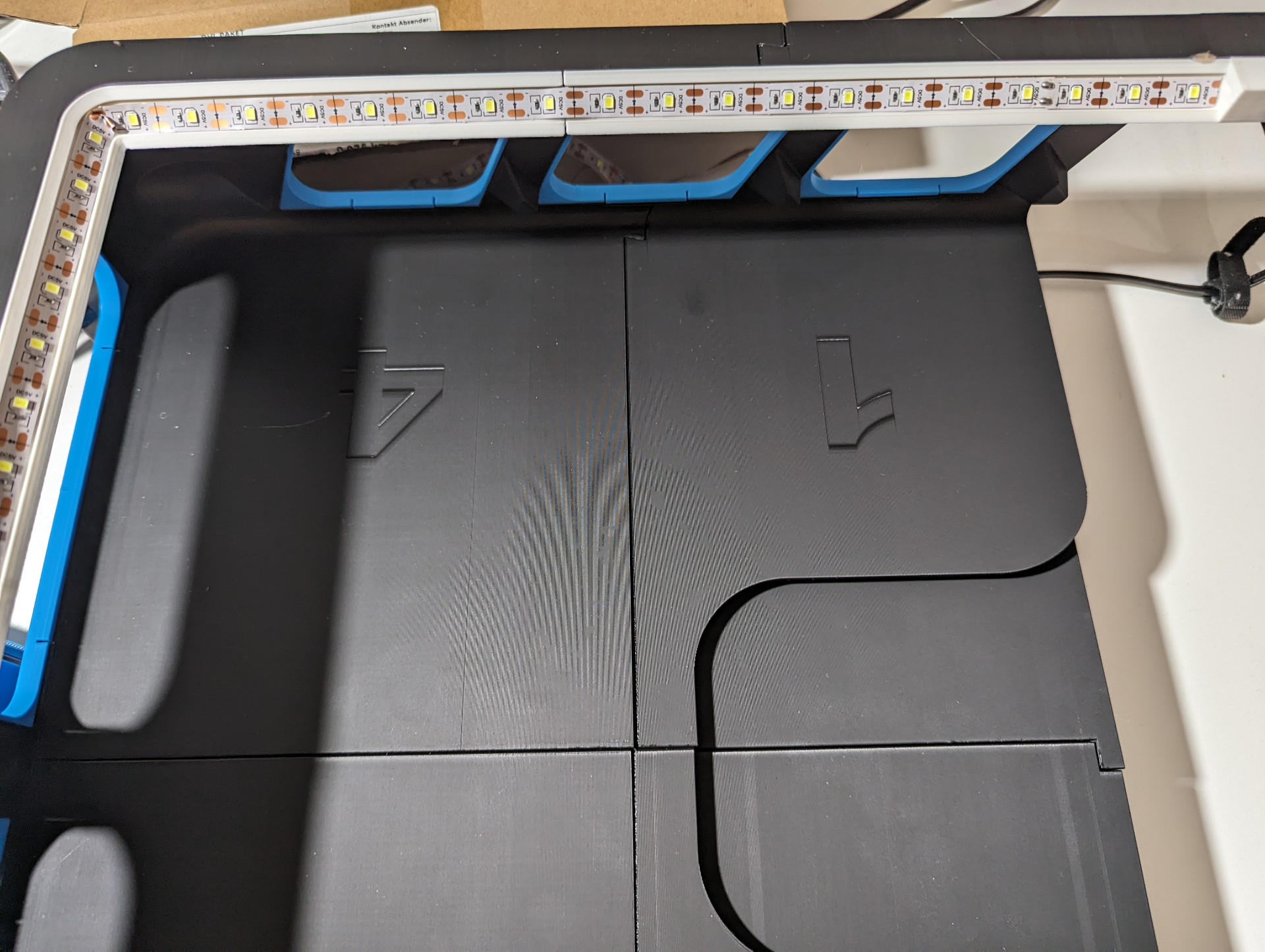 LED 8mm Frame 45° for BLV - AMS Riser