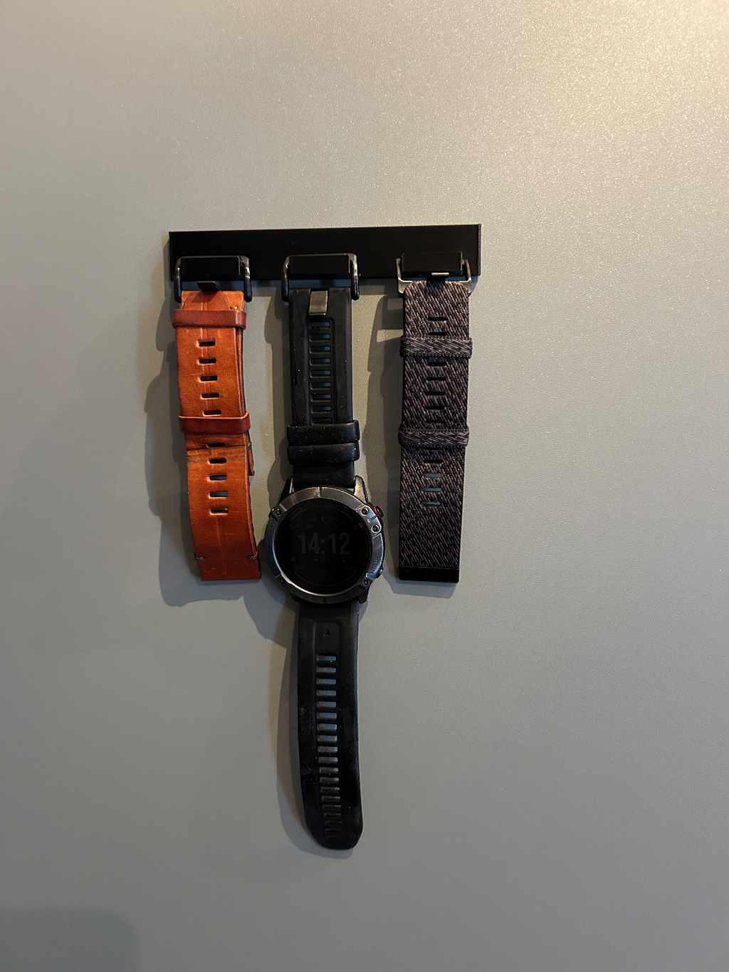 Garmin watch band holder