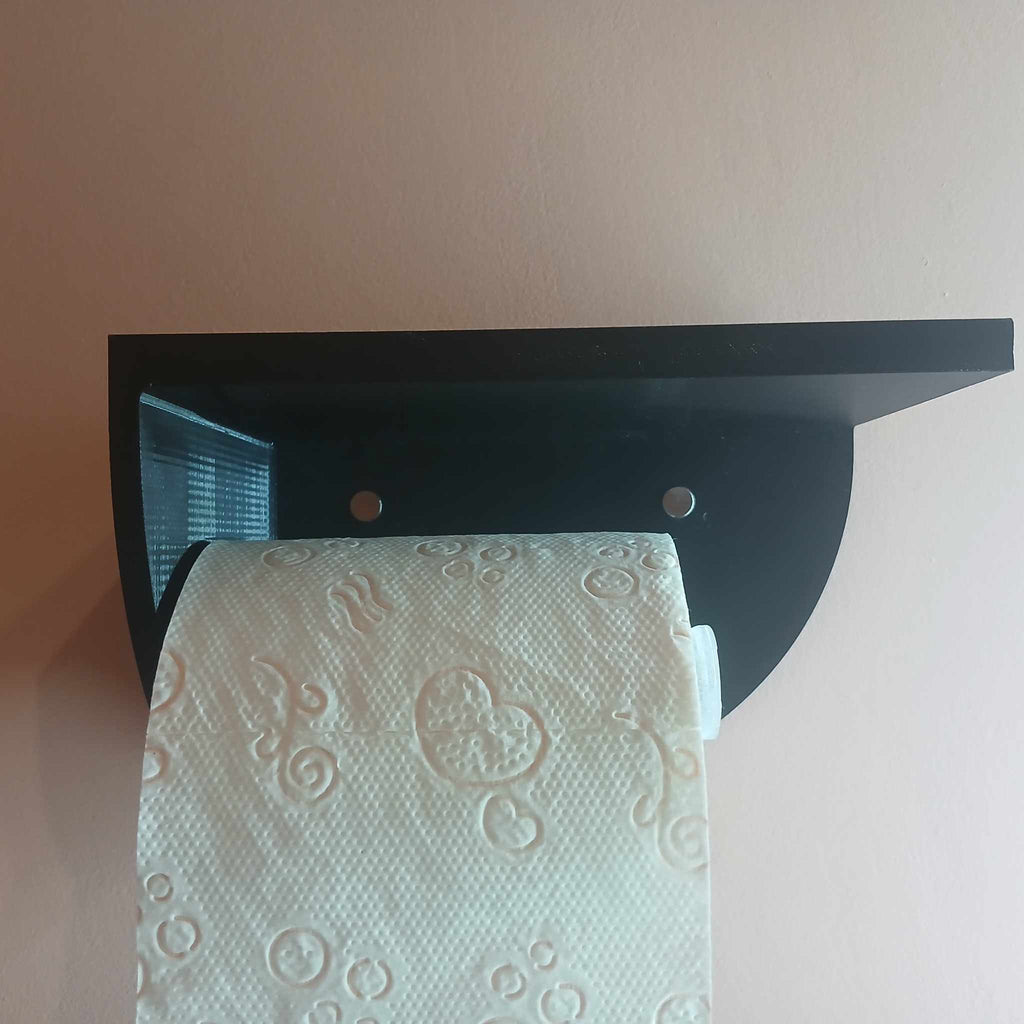 Toilet Paper Holder with Detachable Rod