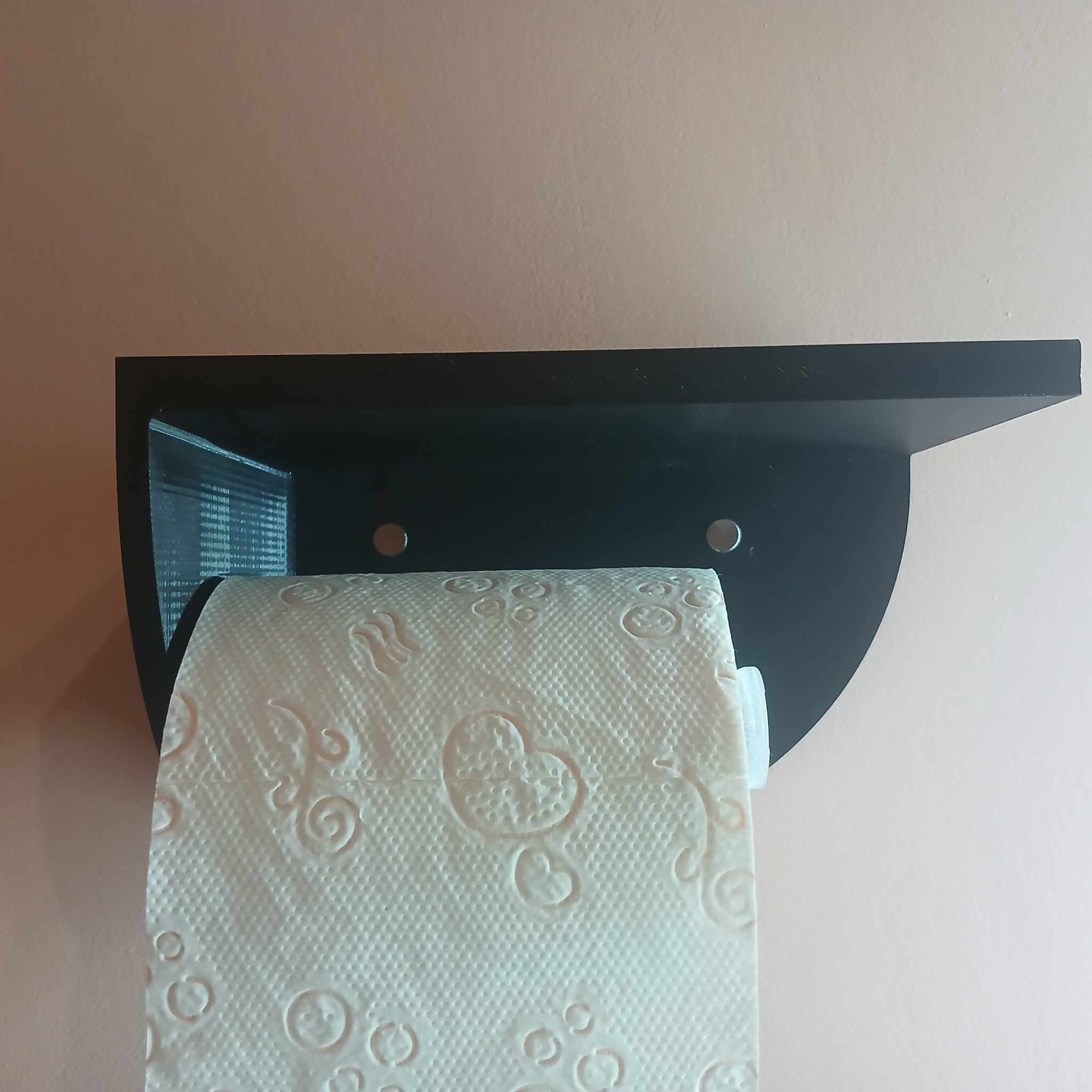 Toilet Paper Holder with Detachable Rod