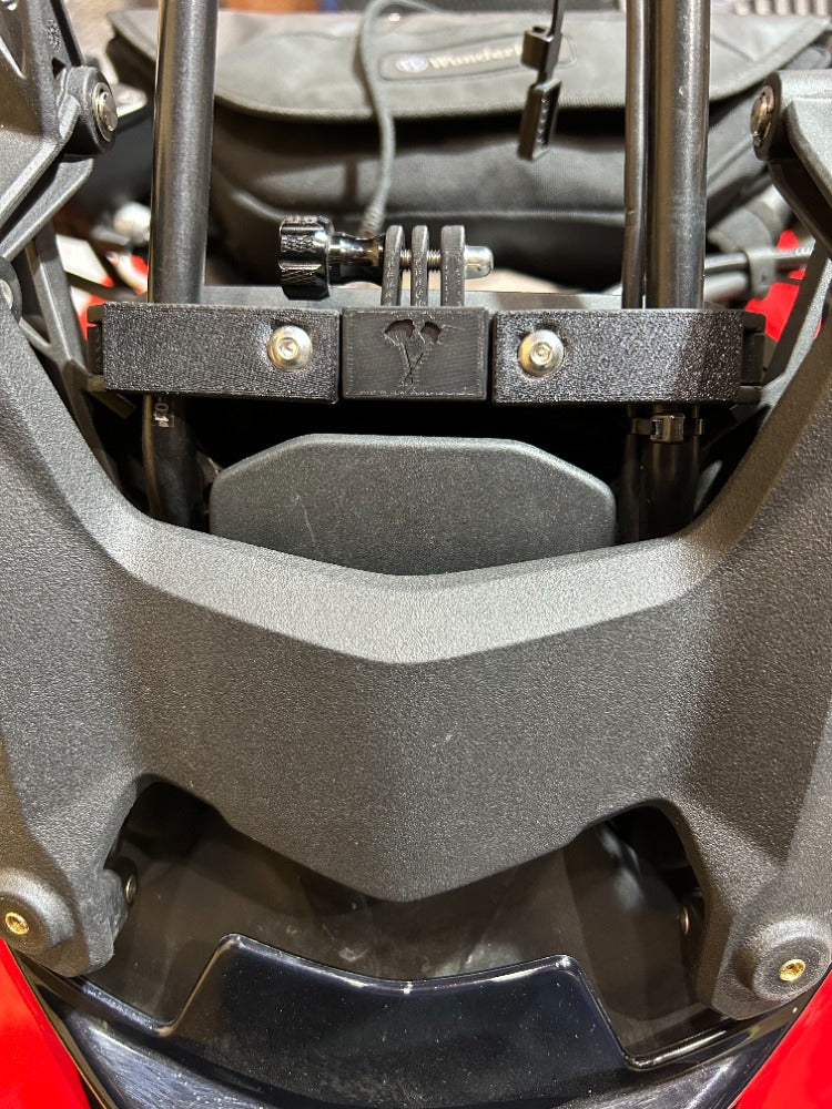 BMW GS GSA XR action camera Gopro DJI Insta360