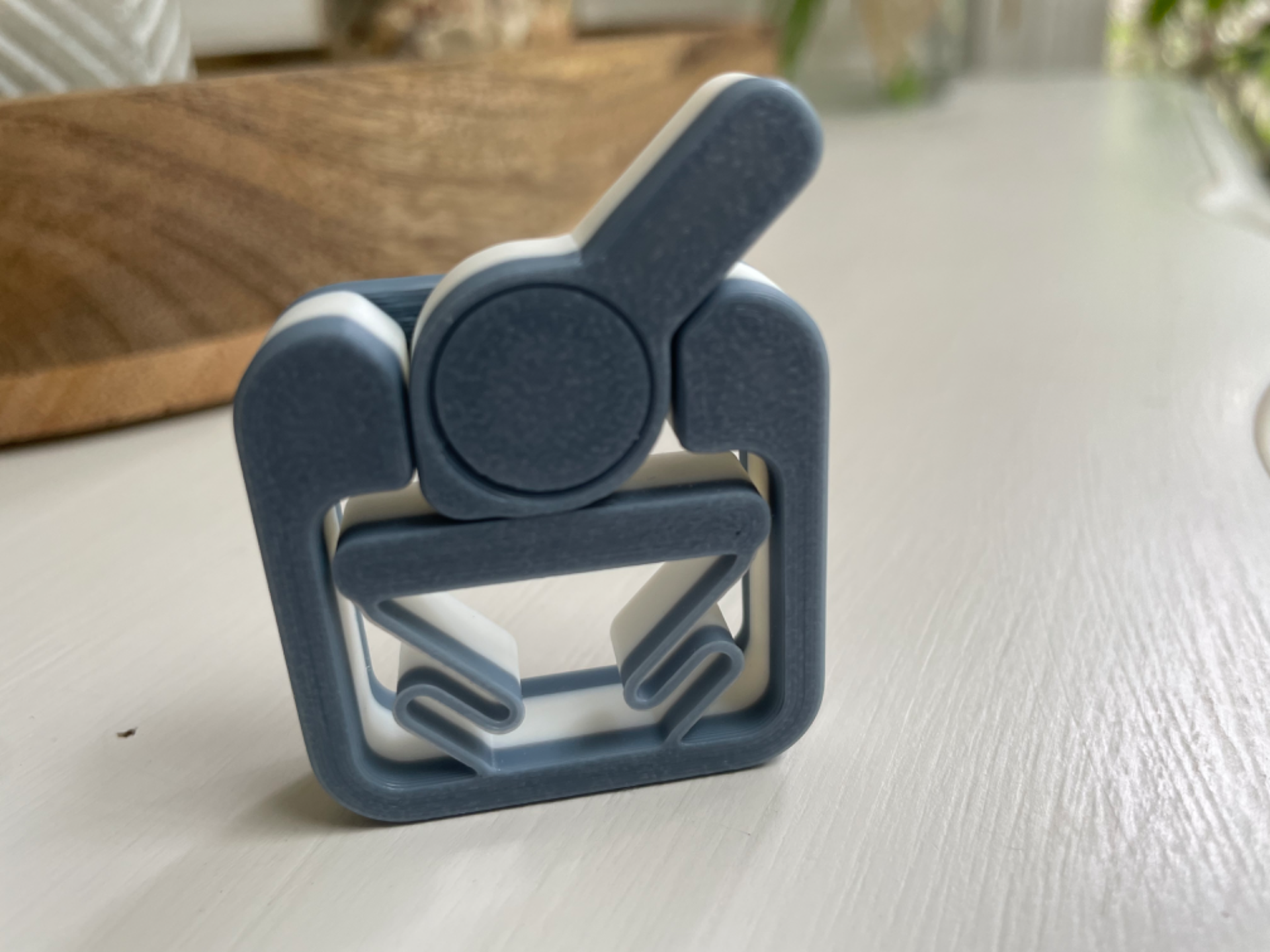 Fidget Toggle Switch - v2 - Print in Place