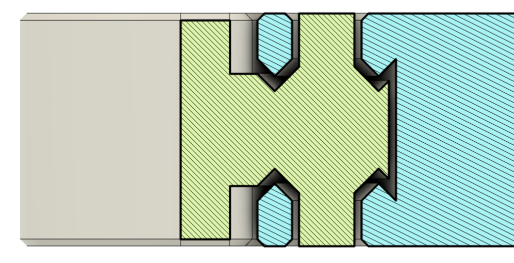 Print-in-Place Bag Clip (Parametric)