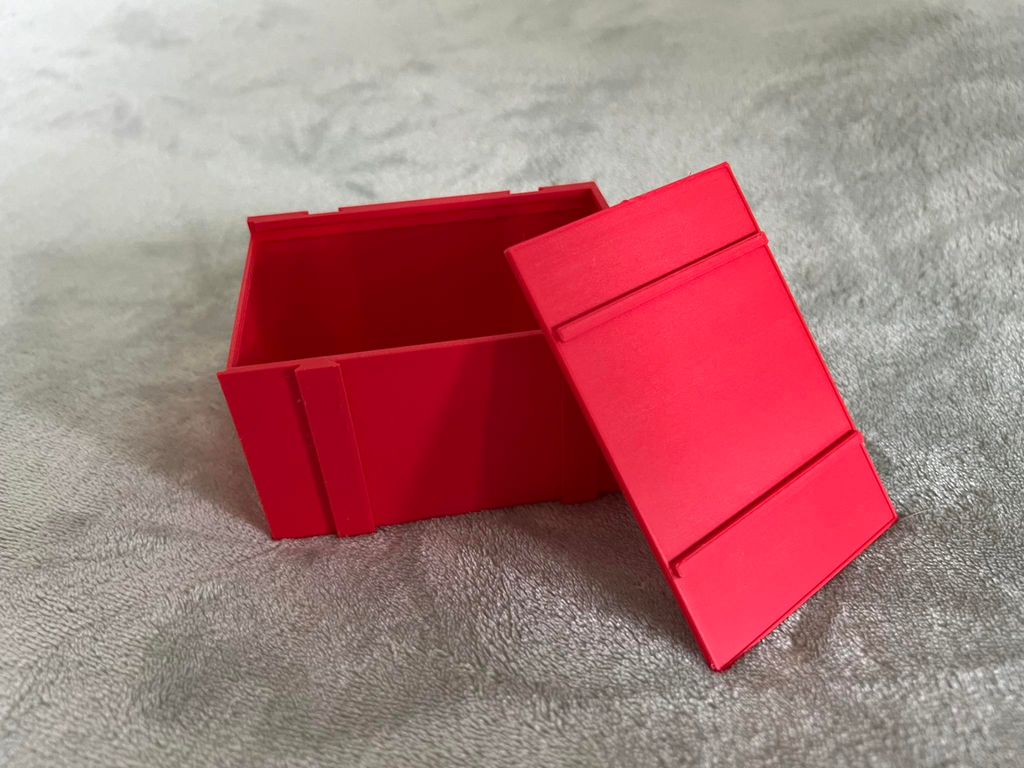 Interconnecting Modular Box with sliding Lid