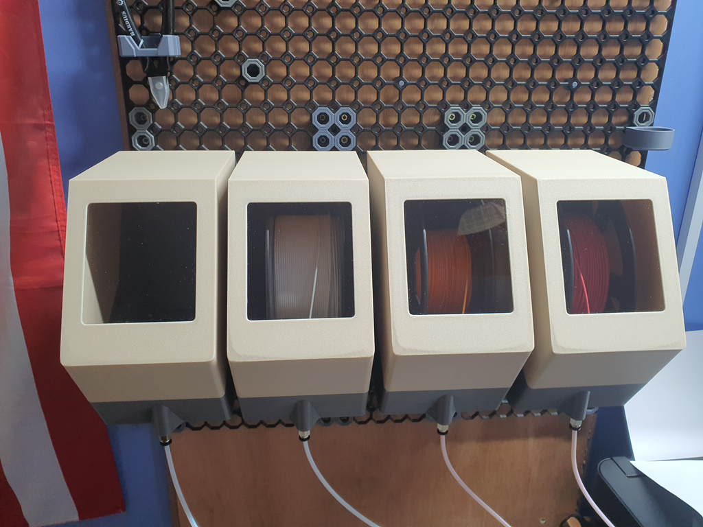 Enclosed Spool Holder / Drybox (2nd version)