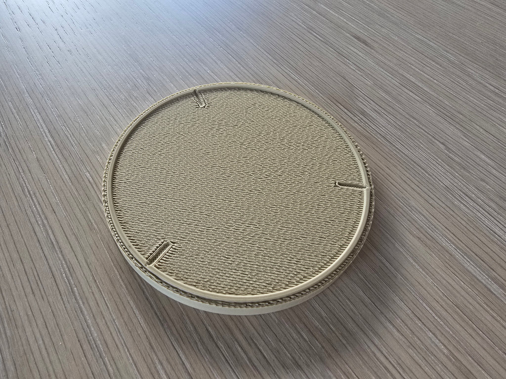 Zen Ring Coaster, Japandi‑style (stackable)