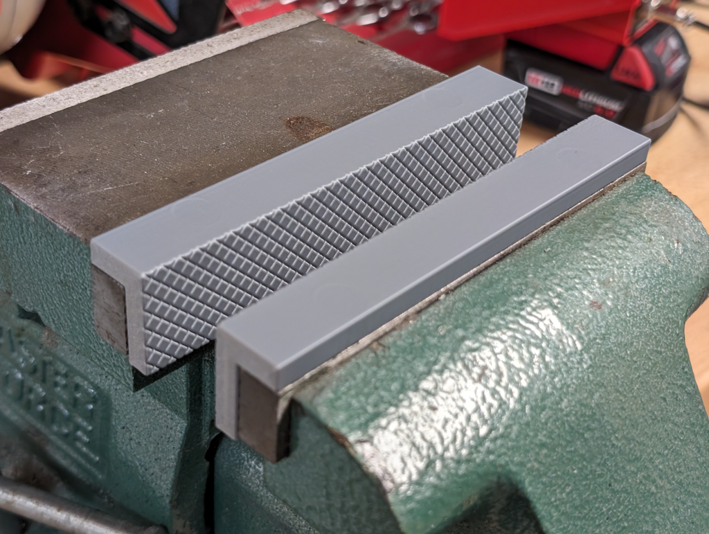 Magnetic Bench Vise Soft Jaws - Parametric