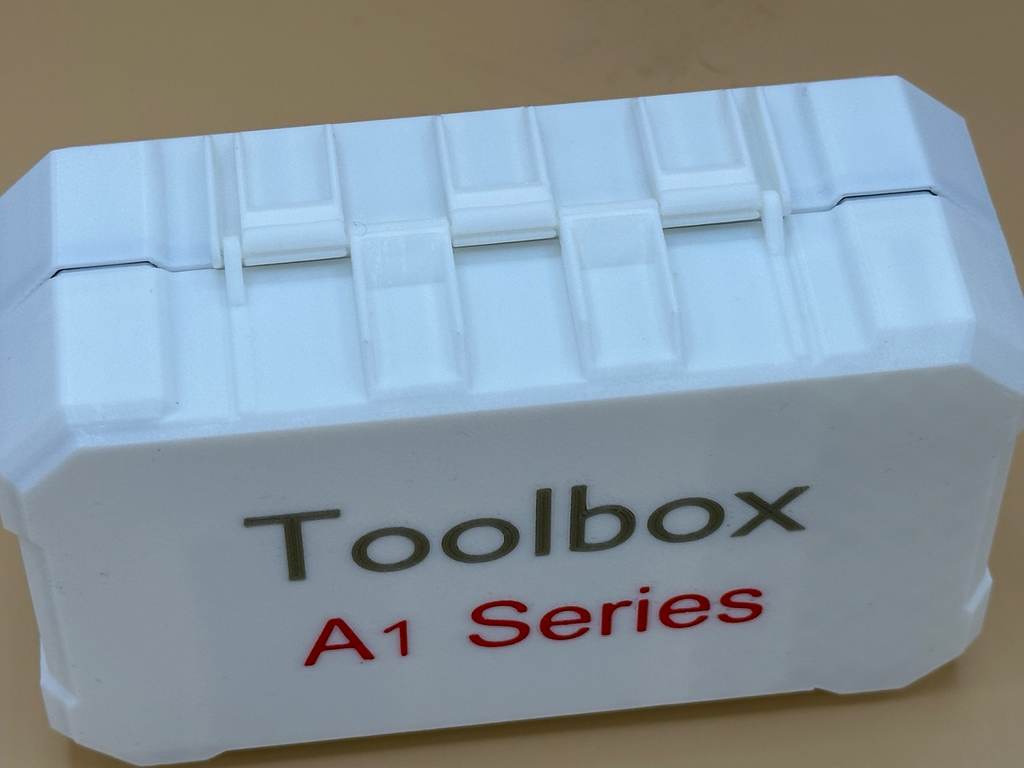 "Print-in-Place" A1-Series Accessory Box V2- Print and Close