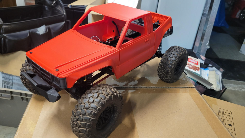 RC Bumpershort TRX4/axial Jeep model Remix