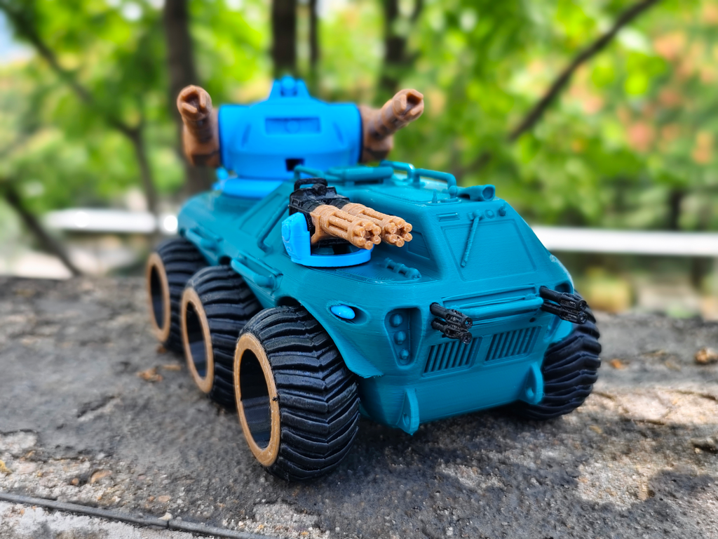 Future allterrain combat vehicle toy tank未来全地形装甲战车