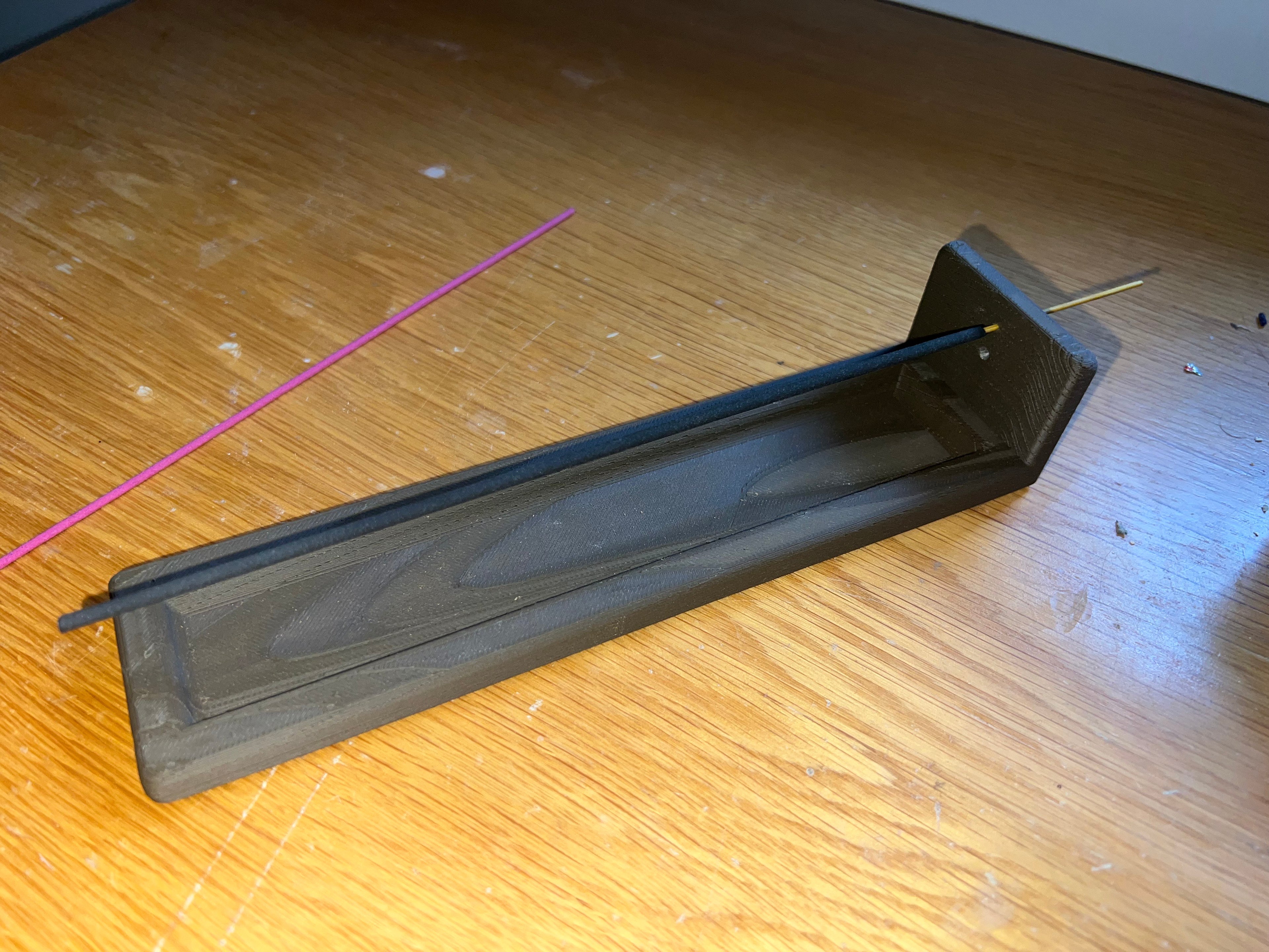 semi universal incense holder