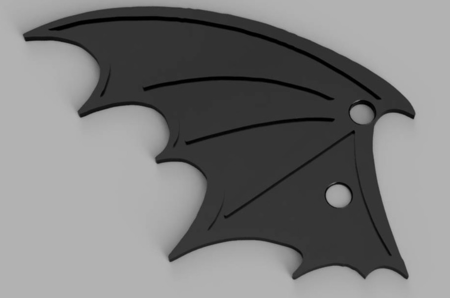 bat wings for shoes Halloween