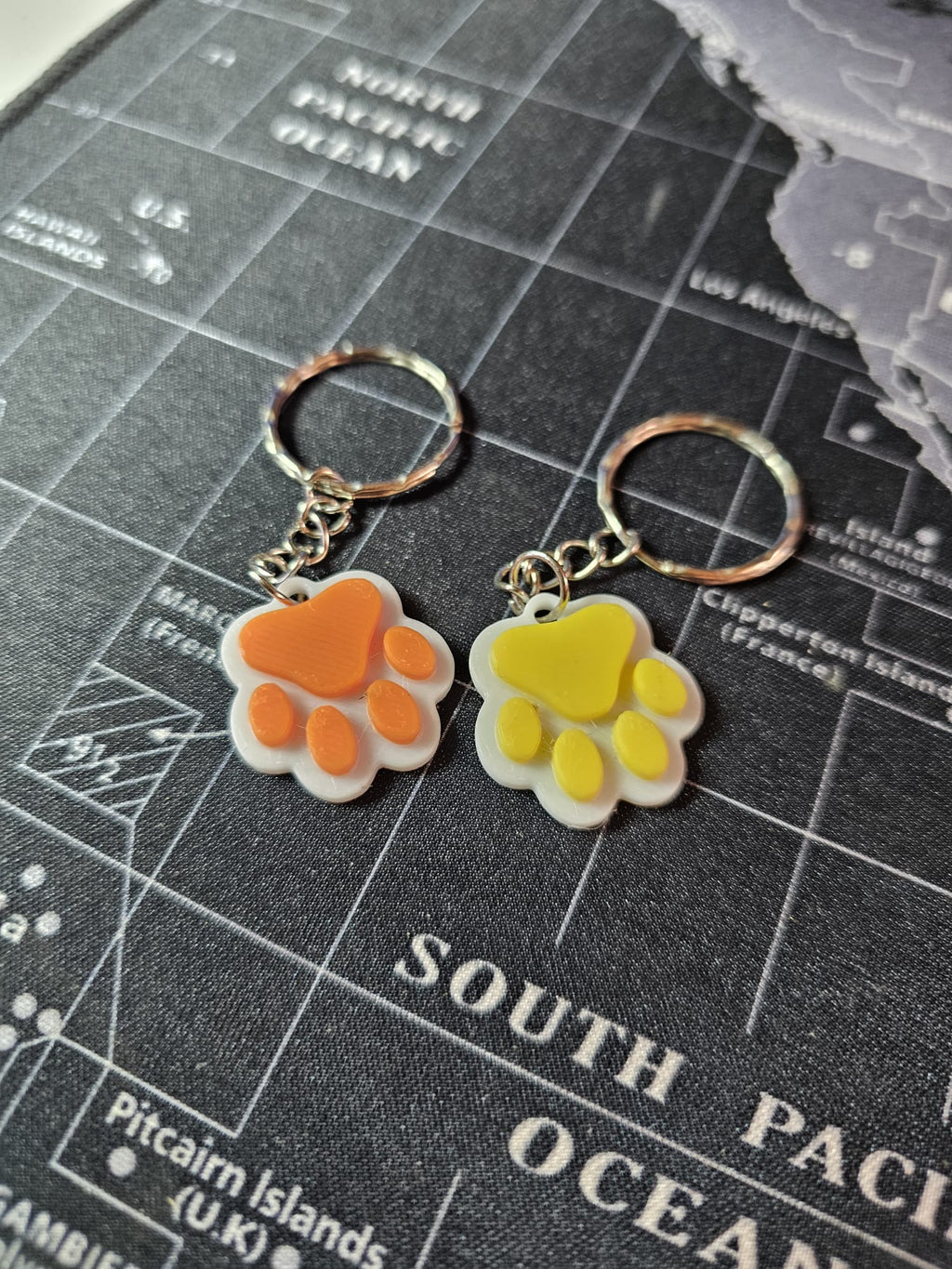 Dog Paw Key Chain - for Dog Lovers