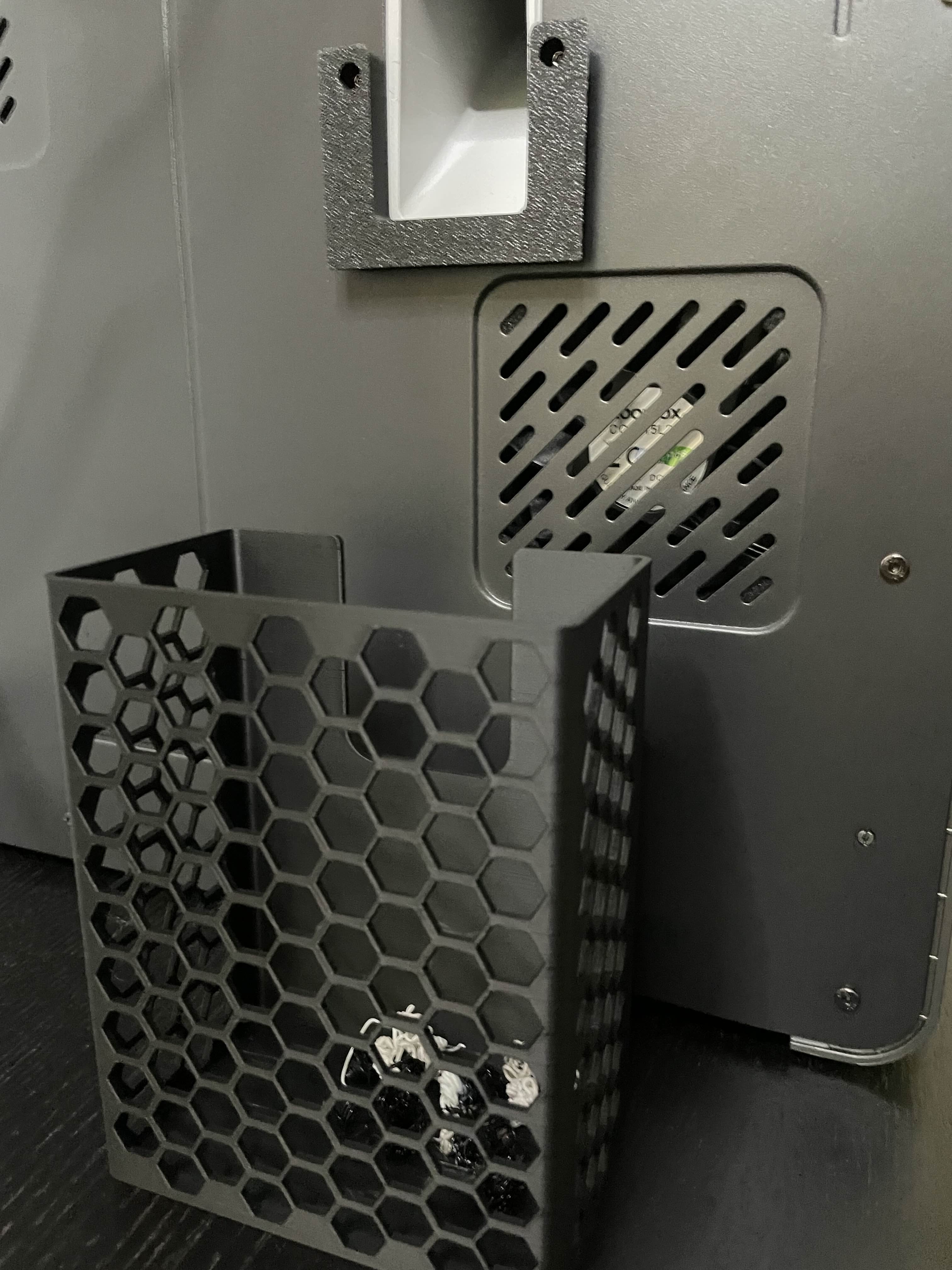 Anycubic Kobra S1 Poop Bin V2 With HEX Cutouts