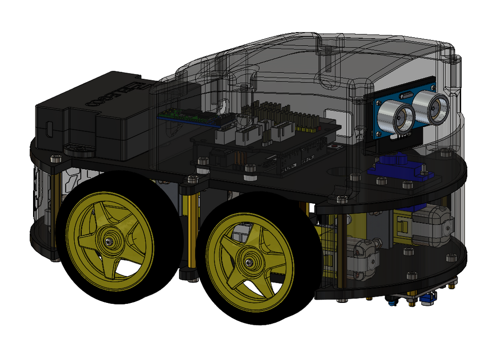 Armor for Elegoo Smart Robot Car V3 Plus