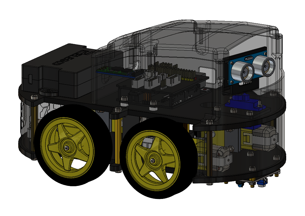 Armor for Elegoo Smart Robot Car V3 Plus