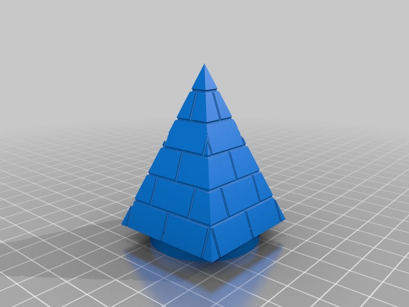 Dice Tower (Pyramid) for Camel-Up Board Game