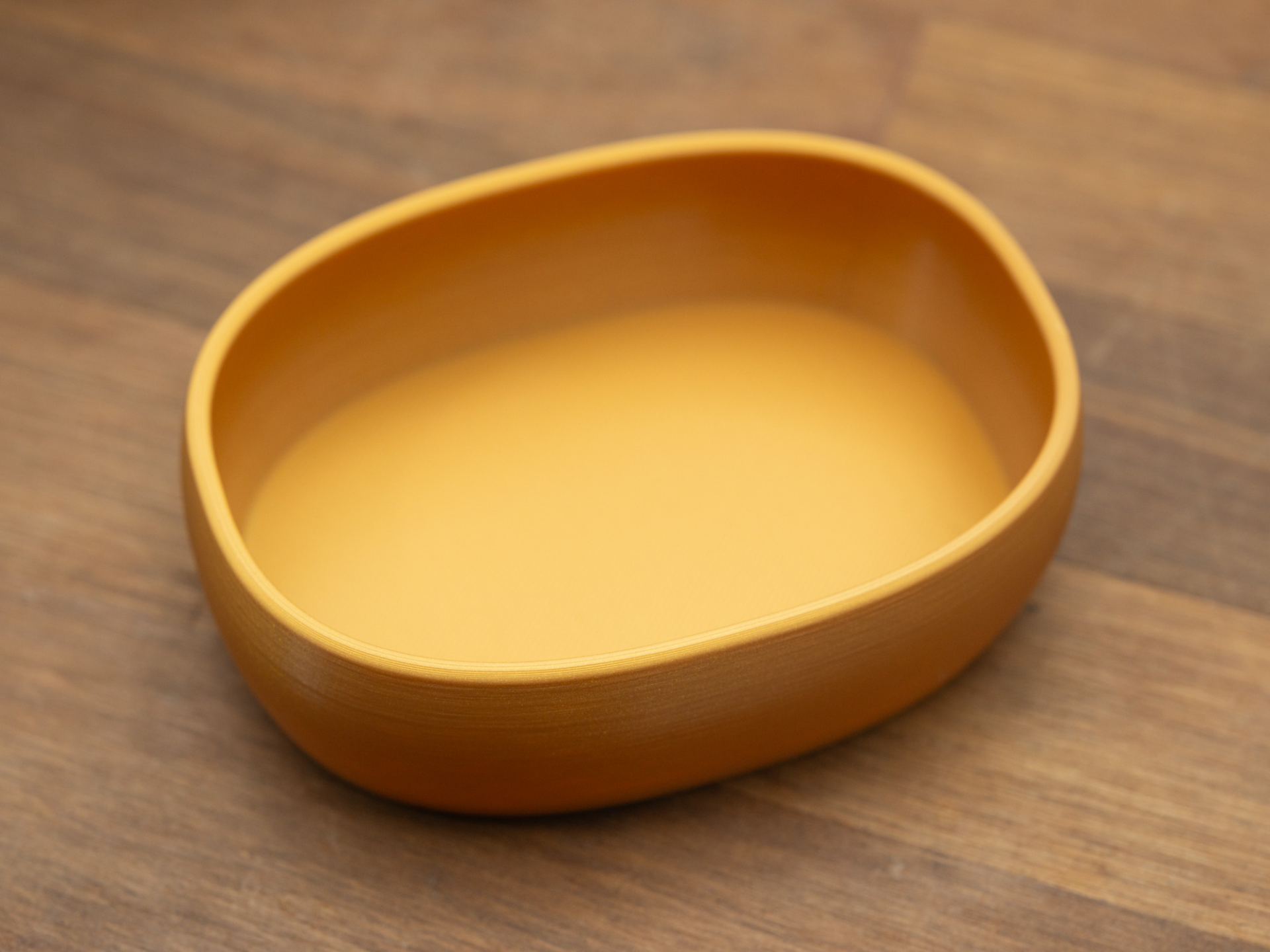 Superellipse snack bowl