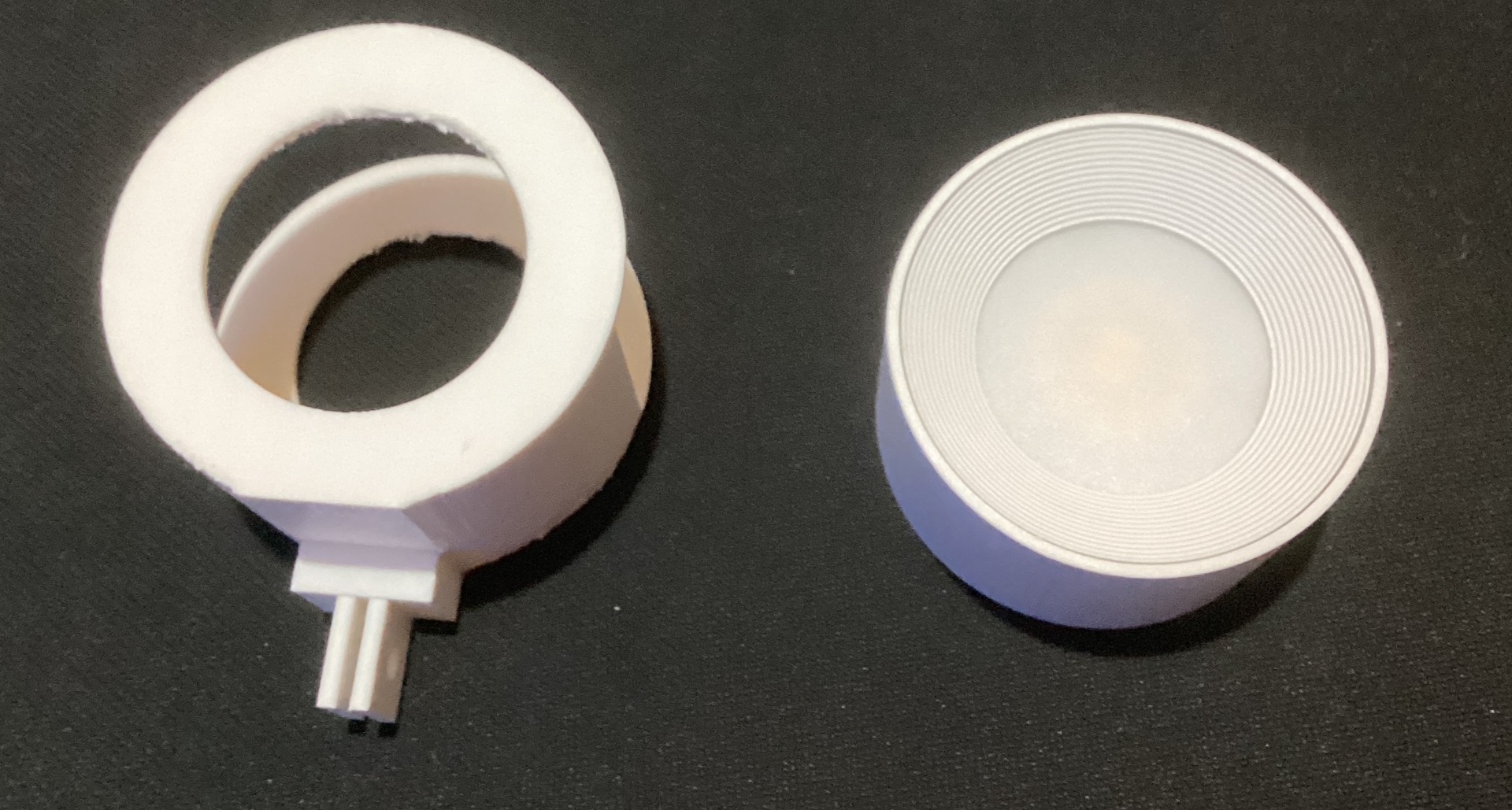 holder for LED Wall Lights attach to gopro mount