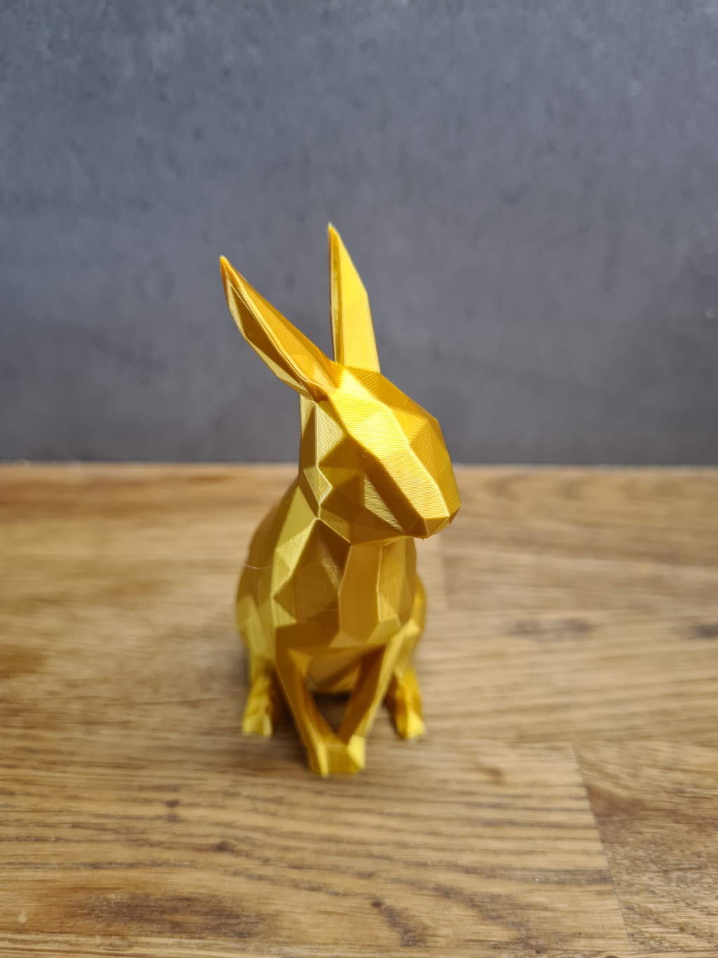Easter bunny decor low poly