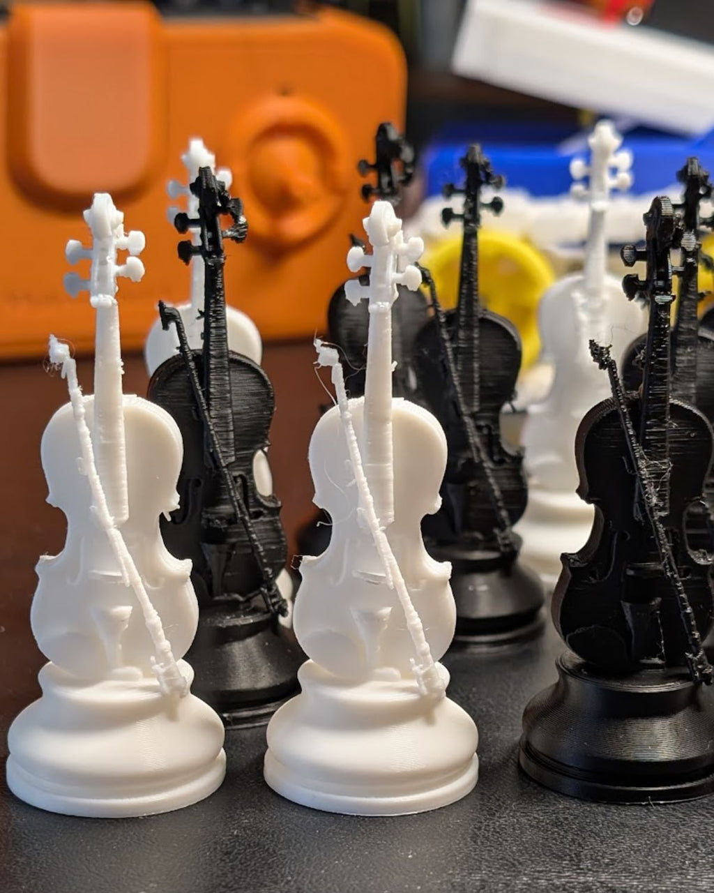 Violinist Chess Set