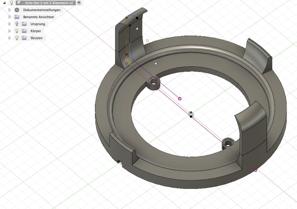 Echo Dot 3 Mount